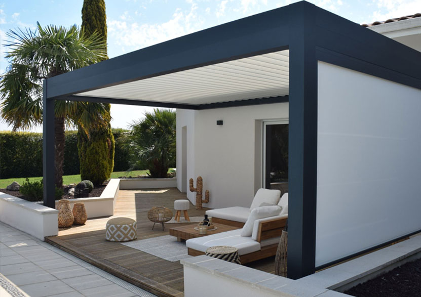sunshade pergola